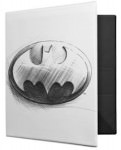Batman pencil drawn logo binder