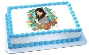 Alex Russo Edible Icing cake topper