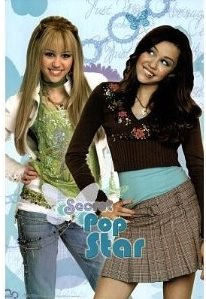 Hannah Montana Secret Pop Star Poster