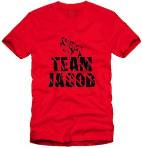 Twilight Team Jacob Wolf T-shirt