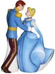 Princess Cinderella and Prince Charming Salt And Pepper Shaker set