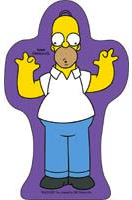 Homer Simpson sticker