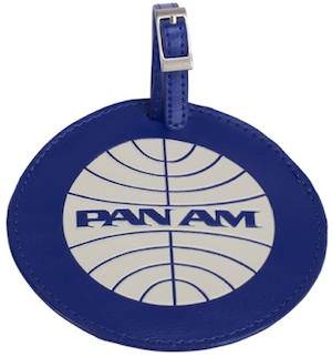 Pan Am Logo luggage tag