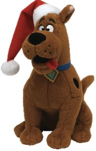 ty Scooby-Doo beanie baby Christmas Plush