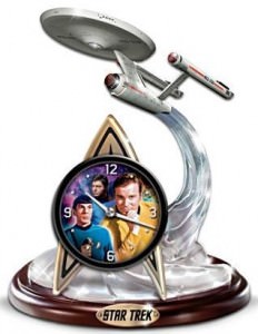 Star Trek clock