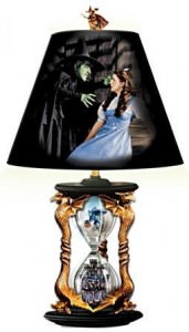 Wicked Witch Hourglass Of Destiny Lamp