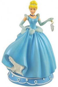 Cinderella with Glass Slipper Statue