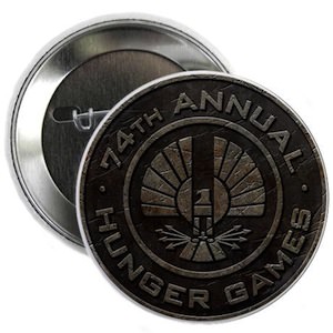 74th annual Hunger Games Button
