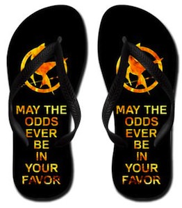 Mockingjay Flip Flops