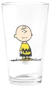 Peanuts Charlie Brown Drinking Glass