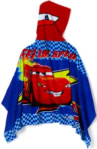 Cars Lightning McQueen hooded towel