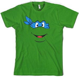 TMNT Face t-shirt of Leonardo