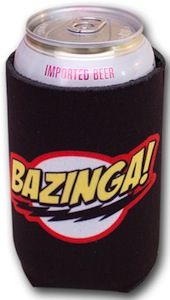 The Big Bang Theory Bazinga Can Koozie