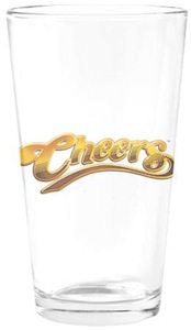 Cheers Logo pint glass