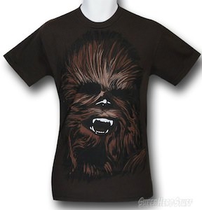 Chewbacca Face T-Shirt