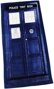 Doctor Who Tardis Beach Towel