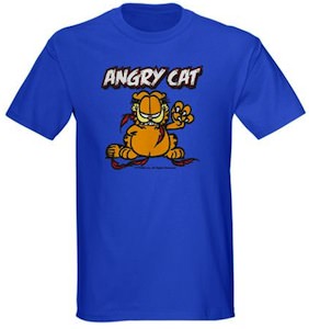 Garfield Angry Cat T-Shirt