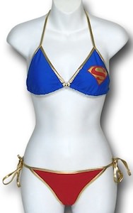 Superman string bikini