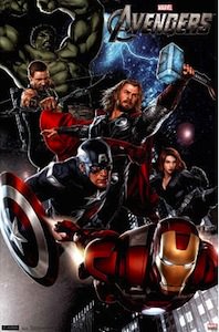 Marvel the Avengers poster