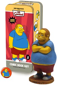 The Simpsons Comic Book Guy Statue