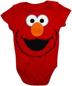 Sesame Street Elmo Baby Bodysuit