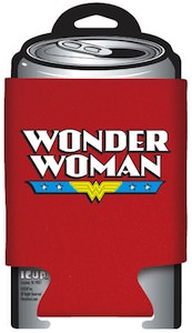 Wonder Woman logo Can Koozie