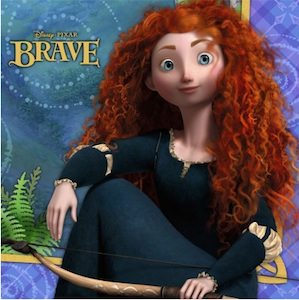 Brave Merida lunch napkins