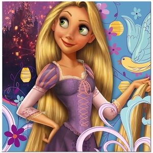 Tangled Lunch Napkins