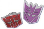 Transformers Logos Cupcake Rings