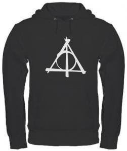 Deathly Hallows Sketch Symbol Hoodie