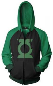 DC Comics Green Lantern Logo Hoodie.