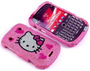 Hello Kitty Rhinestone Blackberry Bold Case