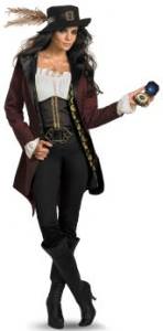 Pirates of the Caribbean - Angelica Deluxe Adult Costume.