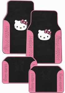 Hello Kitty Car Floor Mats