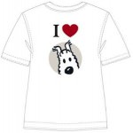 Tintin I Love Snowy T-Shirt