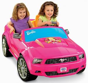 Barbie Power Wheels Ford Mustang