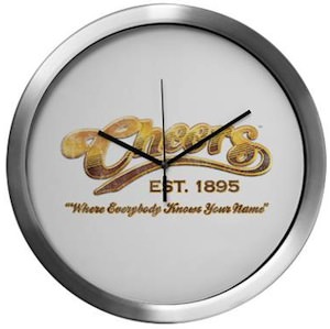 Cheers Wall Clock