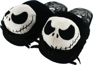 Nightmare Before Christmas Jack Skellington Slippers