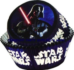 Star Wars Darth Vader Baking Cups