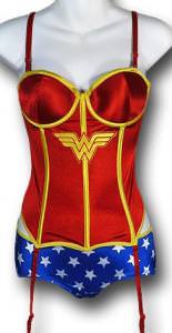 Wonder Woman Corset And Panty Set