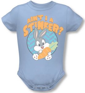 Bugs Bunny Aint I A Stinker Baby Bodysuit