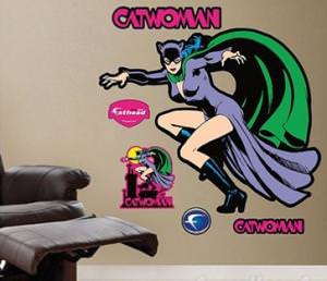 Catwoman Classic Life Size Decal
