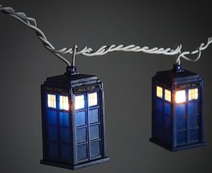 Tardis String Lights