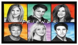 Friends Cast Fridge Magnet