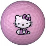Hello Kitty Pink Golf Ball