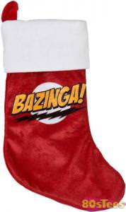 The Big Bang Theory Bazinga Christmas Stocking
