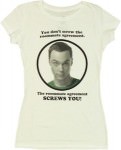 The Big Bang Theory Roommate Agreement T-Shirt