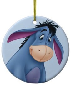 Eeyore Christmas Ornament