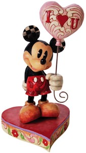 Mickey Mouse Hearts Figurine