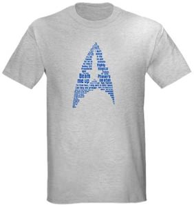 Star Trek Insignia Of Quotes T-Shirt